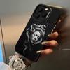 M-Медуза- Греческая- Мифология Чехол для Телефона Для iPhone 17,16,15,14,13,12,11 Plus Pro Max Цветной Серебряный Чехол для Телефона