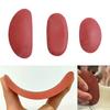 Silicone Pottery Clay Tools Supplies Shaping Tool for Clay Pottery 3 Sizes Soft Pottery Clay Ribs Soft Pottery Ribs