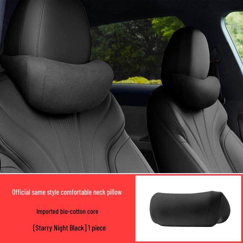 XPENG G6/G9 Neck & Lumbar Support Pillow - Comfortable Car Headrest & Cushion Accessory