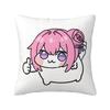 Pillow Case Cute Fanart N-Nikke Doro Polyester Pillow Cover Cute Cushion Cover Graphic Pillowcases For Wedding Party Home Decor