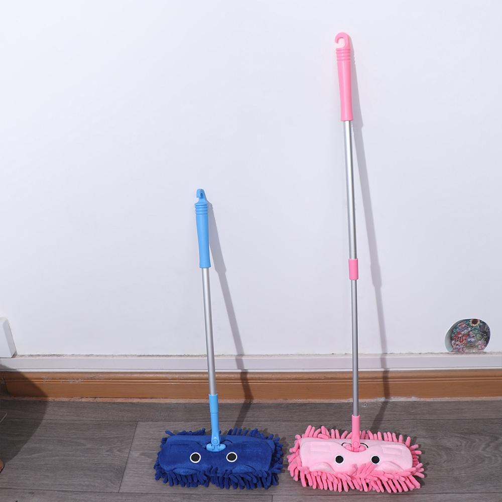 Portable Children's Mop Mini Cleaning Mop Back To School Supplies Floor Mop Toy Home