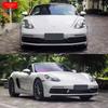 Передний бампер в стиле Porsche 718 GTS и полный комплект обвеса из полипропилена и сухого углеродного волокна
