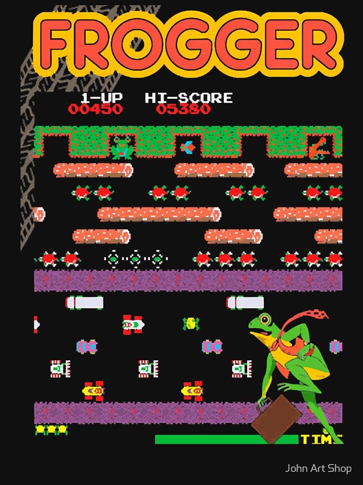 Mod.3 Arcade Frogger Video Game Classic Unisex T-shirt