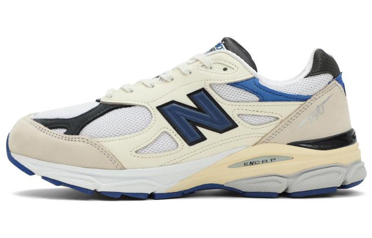 990v3 Тедди Сантис x 990v3 New Balance Сделано в США 'Белый Синий' M990WB3