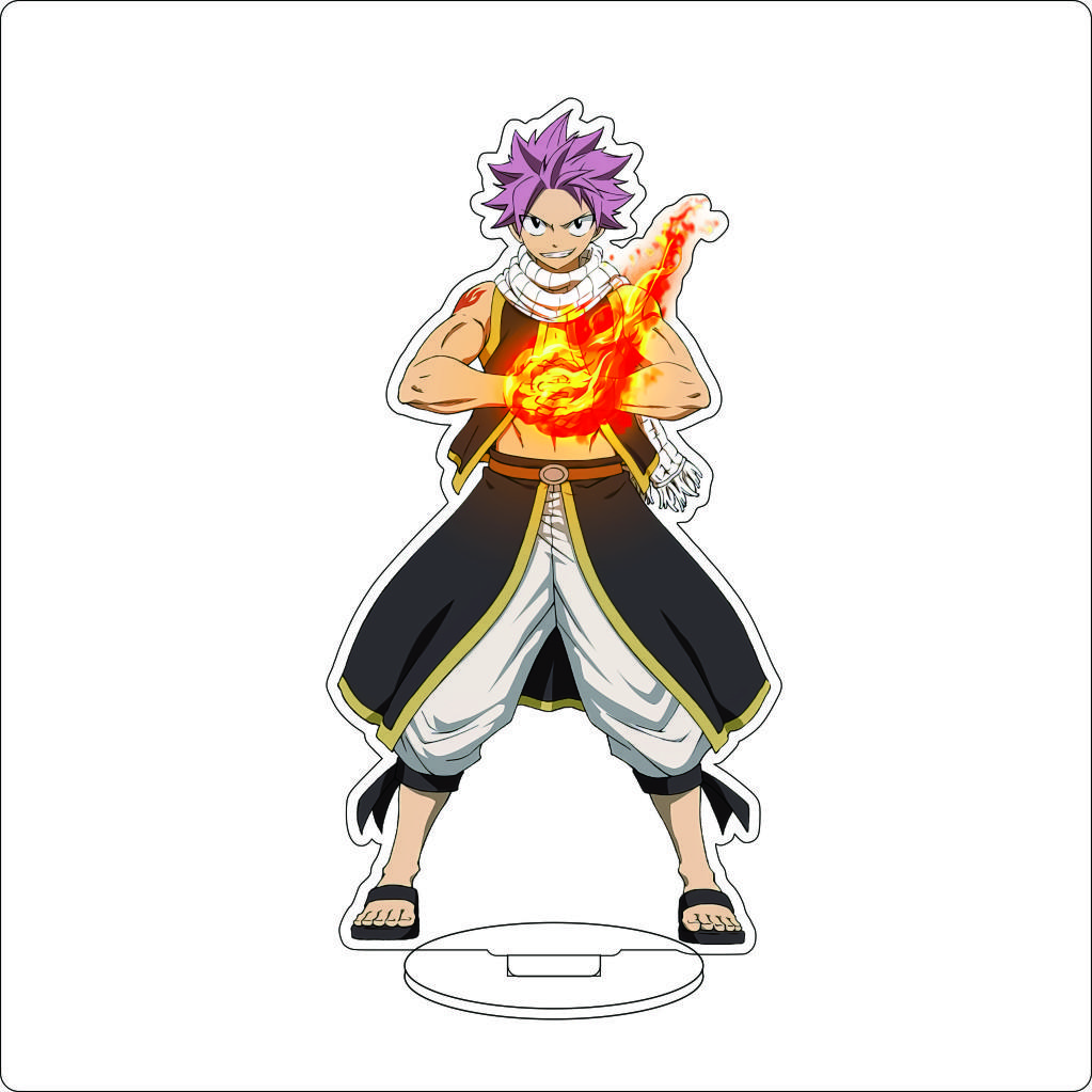 16 см Аниме FAIRY TAIL Акриловая подставка-украшение Жерар Фернандес Грей Фуллбастер Мираджейн Штраус Фигурка-подставка Хэллоуинские подарки