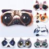 Hot Fashion Cartoon Animal Blindfold Sleeping Aid Shade Cover 3D Sleeping Eyepatch Nap Eye Mask