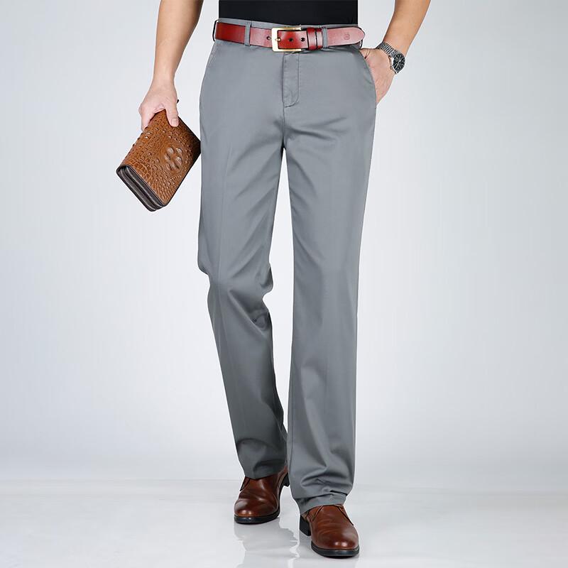 Мужские прямые брюки в стиле business casual от Fengmao
