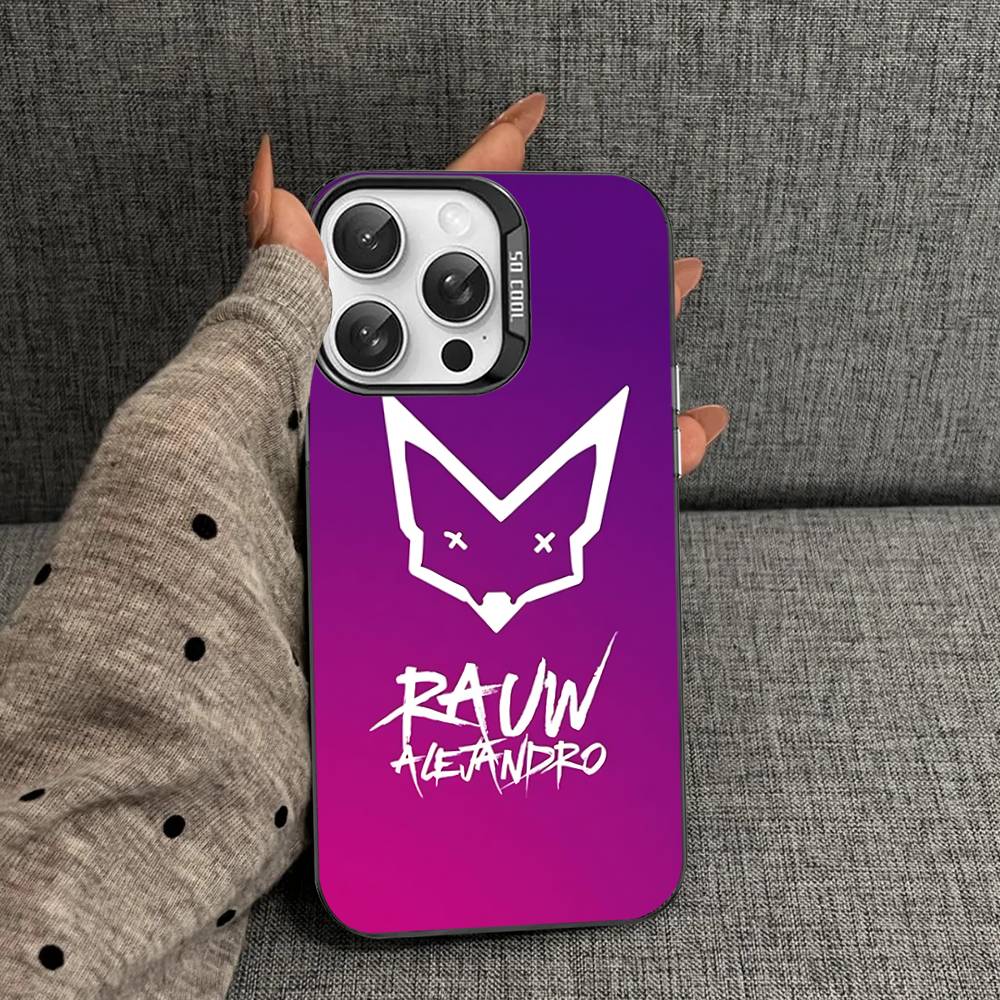 R-Rauw Alejandro Phone Case For IPhone 16 15 14 13 17 Pro Max 11 12 Colorful Shockproof Cover