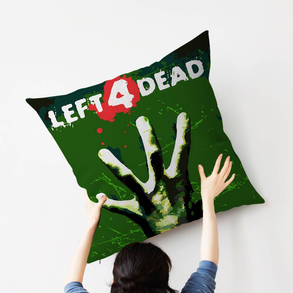 Игровой чехол для подушки Left 4 Dead чехол для диванной подушки украшение для домашней комнаты детский подарок