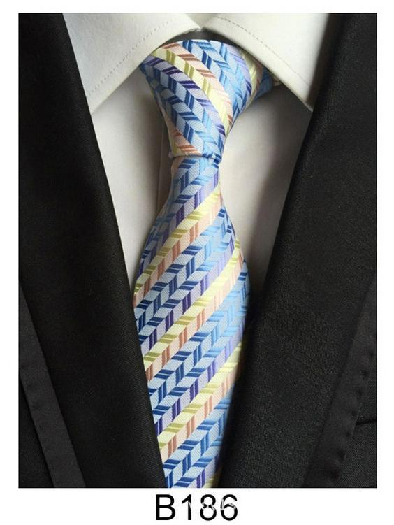 Мужской галстук ручной работы из полиэстерового шелка – повседневный, официальный или профессиональный