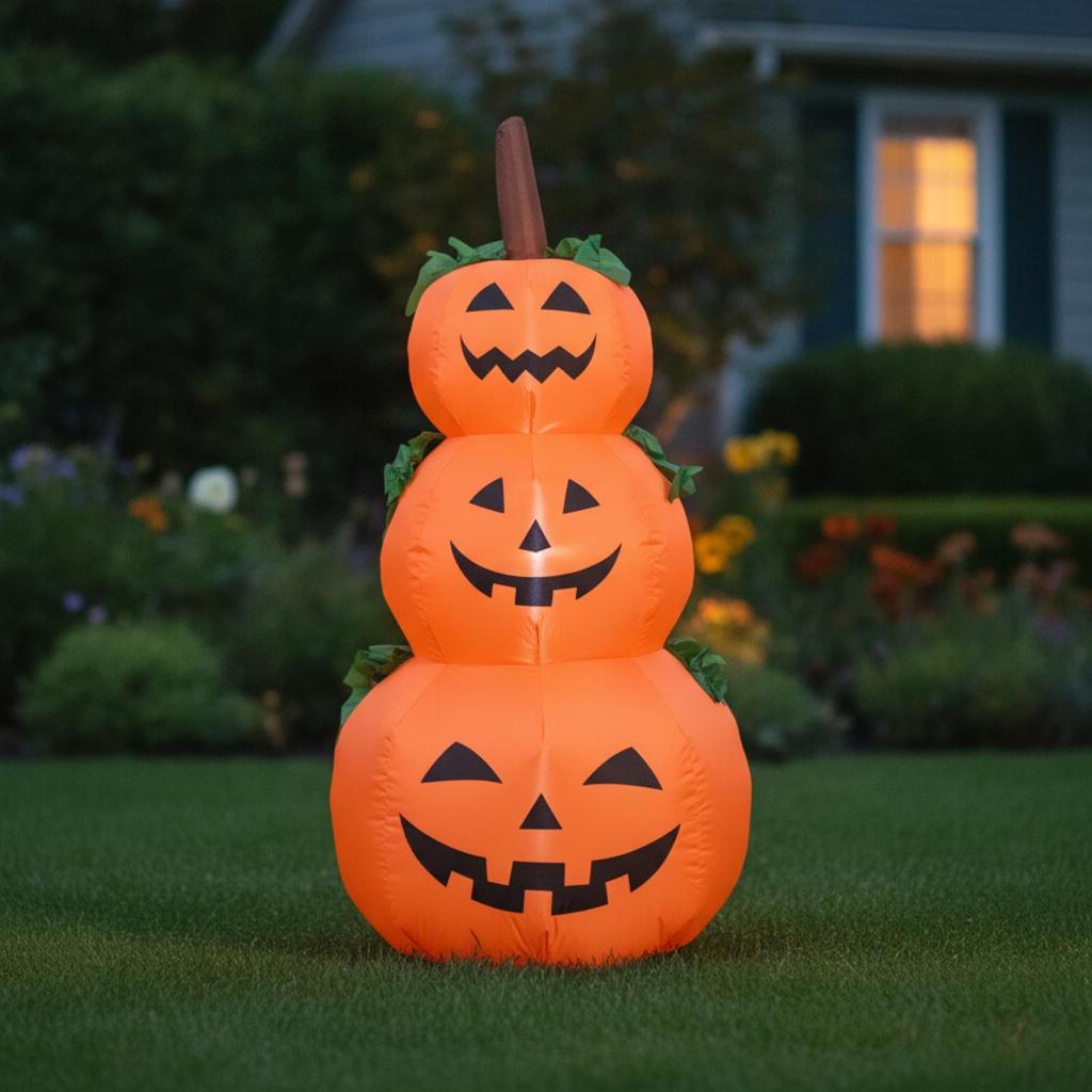 Inflatable Halloween Pumpkin Decoration Spooky Structure