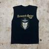 Винтажная мужская/женская футболка без рукавов с принтом группы Armored Saint, Австралийский тур, 2009 г., Размер L