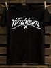 Washburn Guitar Черная футболка Мужская футболка Женские футболки с принтом букв Футболка с коротким рукавом Повседневная уличная футболка Топ