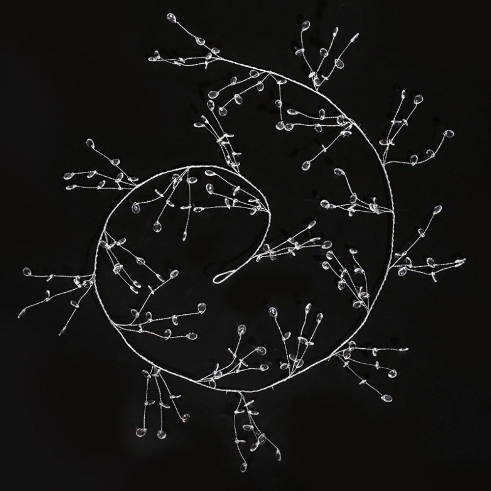 Сделай сам Акриловые Кристальные Бусины Прозрачный Дождь Капля Занавес Гирлянда Нить Ветка Алмазные Бусины Сценические Аксессуары