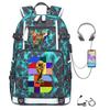 2026 World Cup Print Student Backpack Large Capacity Outdoor Travel Bag USB Charging Laptop Backpack Trendy