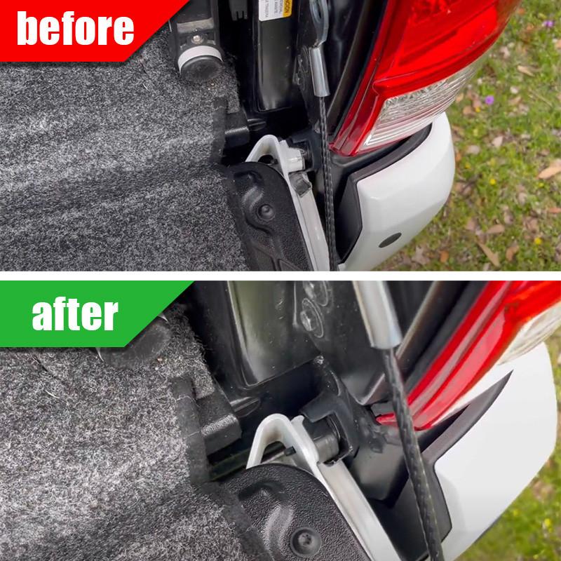 1/2 шт. втулка петли задней двери багажника, подходит для Toyota Tacoma 2017-2023, боковая часть петли двери, суппорт 66143-04021,84331136