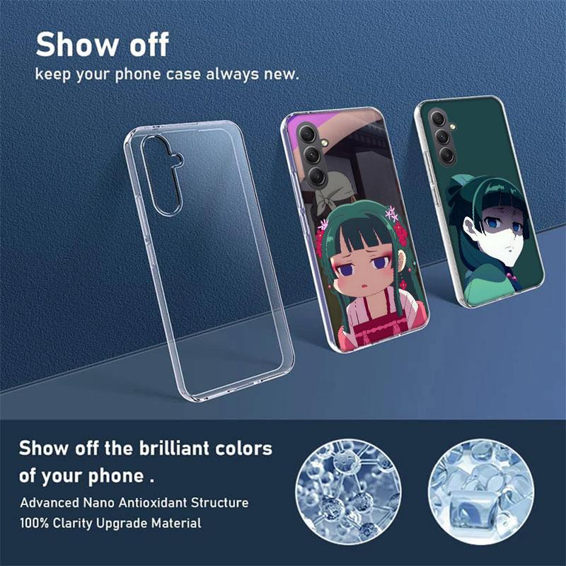 The Apothecary Diaries Phone Case for Samsung A17 A37 A57 A07 A16 A26 A36 A56 A06 A02S A12 A22 A32 A52S A04S A14 A24 A34 A54 A03