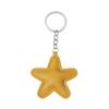 Модный брелок в форме звезды, держатель для ключей автомобиля, красочный кулон, кожаный брелок, подвесной аксессуар