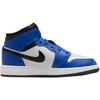 Air Jordan 1 Mid GS Game Royal Детские кроссовки Синий Черный Белый DQ8423-402