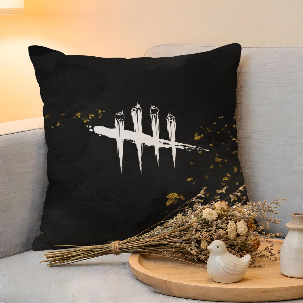 Cushion Cover Linen SkinFriendly Soft Decorative Case For Sofa Home Decor Cool Games DDead By Daylight Pillow cover