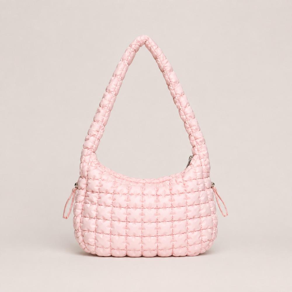 Cloud Nylon Puffer Shoulder Bag Solid Color Cloud Crossbody Bag Women's Fashion