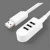 1/2/3/4/5/6Pcs 3Ports Usb Hub High Speed USB Splitter Hub Adapter With Cable For PC Laptop Phone