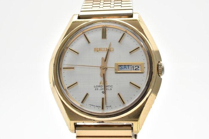 Used SEIKOWatches Gold Plated mens whiteDial