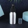 30/50/100 мл алюминиевый флакон-распылитель многоразового использования для духов портативный пустой контейнер дорожный косметический распылитель атомайзер серебристый
