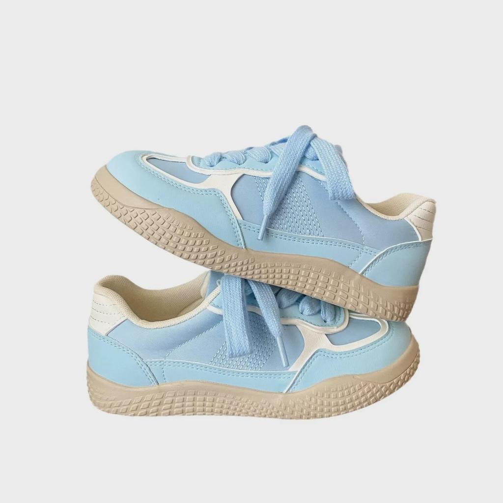 Женские розовые кроссовки Dexun — Niche Design, универсальная повседневная спортивная обувь, весна и осень 2024 г., белый цвет Forrest Gump.