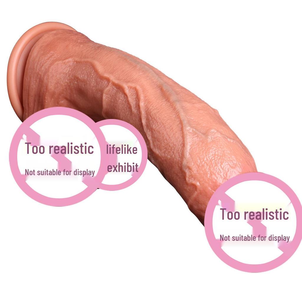 Силиконовая Присоска Имитация Пениса для Женской Мастурбации