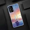 Чехол для телефона с парусником для Samsung Galaxy A55 A54 A52 A53 A15 A14 A12 A13 A25 A24 A22 A23 A35 A34 A32 A33 A04S A02S A03S Звонок P