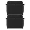 2PCS RV Shoe Storage Rack, Wall Mount Organizer with Pocket Bag for Camping Motorhome Kitchen Office Door