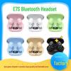 E7S Mini Macaron Bluetooth Headset: Cute, Wireless, Noise-Reducing, Digital Display