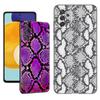 Sexy Python Snake Skin Case For Samsung A13 A22 A24 A32 A23 A25 A34 A35 A52S A53 A54 A55 A73 5G A12 A14 A15 A31 A33 A50 A51 A72