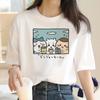 Chiikawa Tshirt Women Anime Comic T Shirt Girl Anime Clothes
