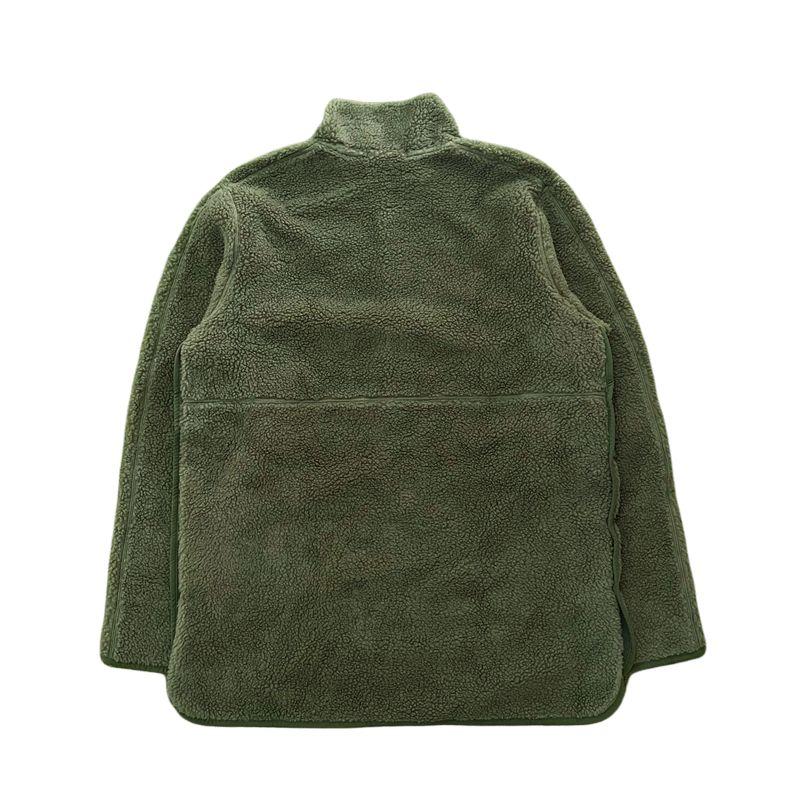 Nike Повседневная Минималистичная Теплая Флисовая Куртка с Воротником-стойкой и Длинными Рукавами Мужская Куртка Темно-зеленая DD2183-326