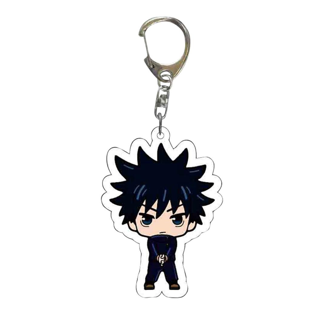 Анимационный периферийный брелок в стиле аниме Fan Q, двухсторонний прозрачный акриловый кулон