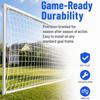 Braided Rope Replacement Soccer Net Square Mesh Football Goal Net Soccer Goal Net  Sports Field