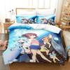 Аниме Sora No Method Celestial Method Комплект постельного белья для мальчиков и девочек Twin Queen Size Пододеяльник Наволочка Кровать для мальчиков и взрослых