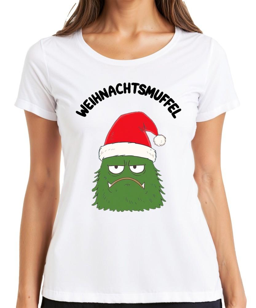 Weihnachtsmuffel Weihnachtsmonster NikolausmTze Sarkastisch Daunisex TShirt