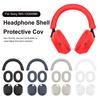 3Pcs Replacement Ear Pads Solid Color Silicone Headset Protective Case Headbeam/Earmuff Sleeve/Shell for Sony WH-1000XM6 Headset