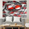 Club Atlético River Plate Tapestry for Bedroom Aesthetic Classroom Tapestries Wall Hanging for Living Room Dorm Office,Ideal Creative Gift