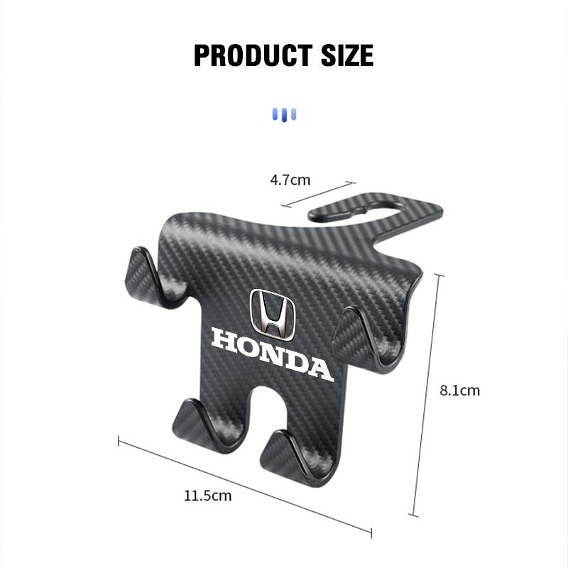 WDM2 Multi Functional Car Seat Hook Auto Phone Holder Accessories For Honda Civic Accord Fit Jazz Pilot CRV Odyssey Passport City HRV