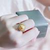 BELLA BOX Классическое женское кольцо открытого размера с цирконием, серебряные ювелирные украшения