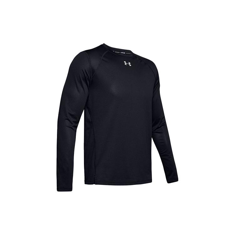 Under Armour Мужская футболка с длинным рукавом Черная 1342930-001