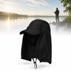 Detachable Fishing Hat UPF 50+ Sun Cap Portable Fishing Bucket Hat  For Women