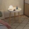 Round End Table with 3-Legs Heavy Duty Detachable Mini Desk Bedroom Kitchen Living Room Small Space Sofa Bedside Nightstand Side Coffee Table