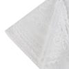 European White Lace Sheer Curtains For Kitchen Valance Window Tulle Coffee Dividers Curtain Bedroom Roman Blind