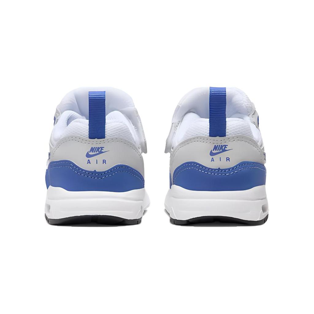 Nike Детские кроссовки Air Max 1 EasyOn TD Royal Blue Белый Нейтрально-Серый Черный DZ3309-104