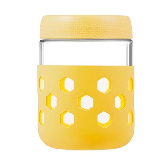 Стеклянные банки Мейсона Yousheng с силиконовыми рукавами 16 унций Герметичные банки для приготовления еды Герметичные контейнеры без BPA для овсянки на ночь, йогурта, перекусов